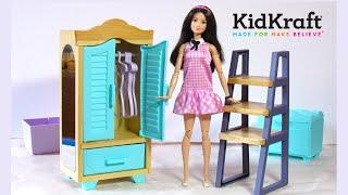 Unboxing Kidkraft Barbie Furniture Master Closet Set | 1:6 Scale Dollhouse