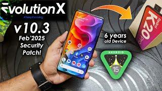 This ROM Just Blends in! EvolutionX v10.3 On Redmi K20 Pro  