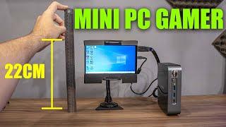 MONTEI UM MINI PC GAMER QUE RODA TUDO!