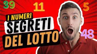 NUMERI FORTUNATI per VINCERE SEMPRE al GIOCO del LOTTO - LA VERITA'!