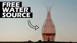 How Bamboo Towers in Africa Produce Free Water
