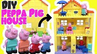 Peppa Pig DIY Family House Build Contruction for Kids