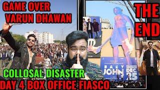 BABY JOHN BOX OFFICE COLLECTION DAY 4 | GAME OVER FOR VARUN DHAWAN | ATLEE | THE END