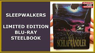 SLEEPWALKERS - LIMITED BLU-RAY STEELBOOK UNBOXING - SATURN EXCLUSIVE - STEPHEN KING'S SCHLAFWANDLER