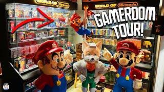 This Retro GameRoom is a MUST SEE! | GameRoom Tour 2023