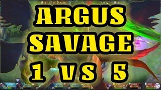 ARGUS SAVAGE MOMENT | 1 VS 5