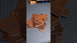 Turn piece of Horween Shell Cordovan into multiple crafts