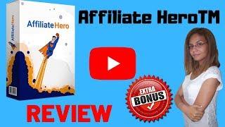 Affiliate Hero Front End Review +Extra Bonuses