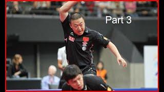 Ma Lin - the god of table tennis (part 3 - flying forehand flick)