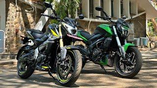 Bajaj Pulsar Ns400 Vs Dominar 400 Detailed Comparison: Exhaust Sound & On Road Prices ?