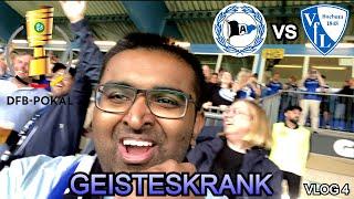 Arminia Bielefeld vs. VFL Bochum - Stadionvlog  | DFB POKAL WAHNSINN  | VLOG 4