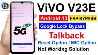 Vivo v23e frp bypass Android 13 | Vivo v2116 frp bypass with new method Vivo V23e 5G FRP Bypass