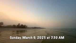 The Colorful Skies of Daybreak at the Beach in North Naples, mFlorida | Sunday, March 9, 2025