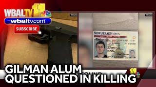 Police question Gilman alum in CEO's killing