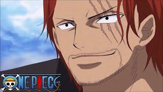 Shanks asks Buggy to Give his hat to Luffy (English Dub)