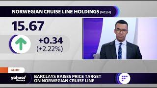 Norwegian Cruise Lines stock rises on Barclays, Truist upgrades