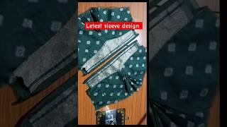 Letest sleeve design cutting and stitching #sleevedesign #blause #youtubeshorts