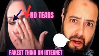 "This is so FAKE Internet Broke" Watch how Meghan FAKES Tears during FlipFlix Filming