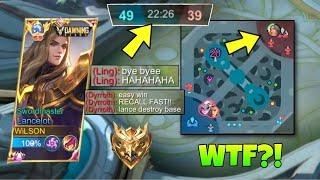 DON’T CELEBRATE TOO EARLY!! 1 VS 5 LANCELOT IMPOSSIBLE EPIC COMEBACK!  - MLBB