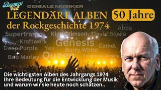 Legendäre Alben der Rockgeschichte - 1974 - 50 Jahre alt und noch immer von Bedeutung!