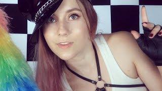 ASMR  You are in my Trap  EAR MASSAGE & BRUSHING & MASSAGE  Come to the dark side! 