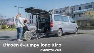 Citroën ë-Jumpy long Xtra HappyAccess, un monospace électrique accessible et modulable