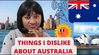 Things I Dislike About Australia |Nigerian living in Australia #lifeinaustralia #australia