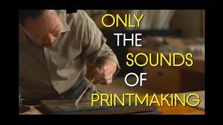 Unintentional ASMR | Traditional Japanese Printmaking | No Talking