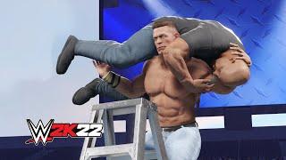 WWE 2K22 - John Cena AA Compilation!!