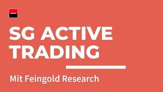 Das aktuelle Marktumfeld, Nvidia und Gold unter der Lupe - SG Active Trading