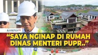 Perdana Nginap di Rumah Dinas Menteri di IKN, Jokowi: Sangat Indah, Tidur Nyenyak Sekali