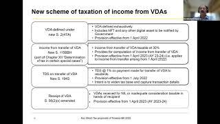 Direct Tax Provisions of Finance Bill, 2022- CA Ravikanth Kamath & CA Praful Poladia