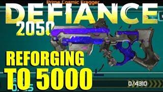 How to Reforge up to 5000 in Defiance 2050 - Max Out