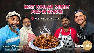 Usman’s Dry Gobi - Most Popular Street Food In Mysore | #MysuruTales with RK & AD