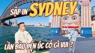 SẬP IN SYDNEY || LẦN ĐẦU TIÊN ĐẾN SYDNEY ÚC - Mình đã đi đâu ăn gì ?