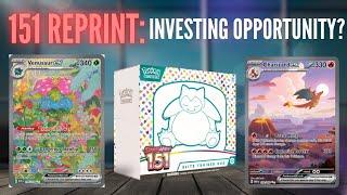 Pokémon 151 REPRINT: Huge Investing Opportunity?