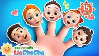 Lia, ChaCha e A Família dos Dedos | Compilação | LiaChaCha em Português - Músicas Infantis