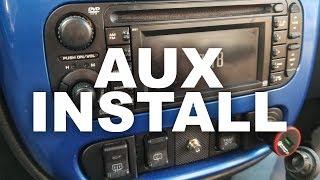 Adding AUX input to Chrysler and Dodge Radios