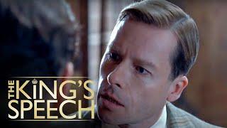 'Prince Albert Confronts His Older Brother David' Scene | The King's Speech