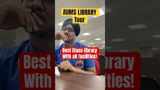 AIIMS library tour! Best library with all facilities. Don’t take AIIMS #aiims #library #neet #mbbs