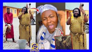 Ajagurajah Spirit enters Anita Afriyie Live on Camera to expose himBishop Ajagurajah replies her