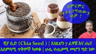 Ethiopia | ቺያ ሲድ (Chia Seed ) | እነዚህን 7 ፈዋሽ እና ጤና አለምላሚ ጥቅሞች ካወቁ | ሁሌ ተጠቃሚ መሆን ግድ ነው