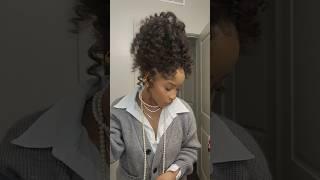 Cute & Quick Messy High Ponytail