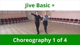 Jive Advanced Basic Choreography 1 of 4 - Simple Spin