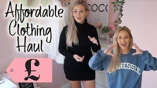 AFFORDABLE TRY ON CLOTHING HAUL | ISAWITFIRST | Lucy Jessica Carter AD