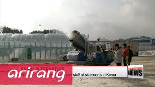 Artificial snow replacing the real stuff in Korea