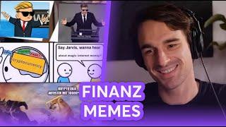 Wir REAGIEREN auf eure Finanz-MEMES vol. 18 | Finanzfluss Stream Highlights