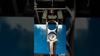 Fully Automatic Wrinkle Buffet Plate Making Machine by Ganpati Disposable Machinery Industry Patna