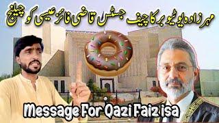 Mahar Zada YouTuber ka Qazi Faiz Isa ko Message | Crusteez Dounts | mahar Zada