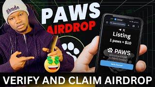 Paws Airdrop UPDATE Paws Verification and Listing Price Revealed!